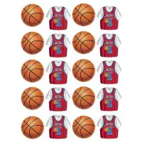 Basketball Party Sticker Sheets