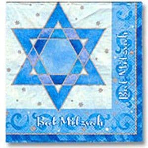 Bat Mitzvah napkins