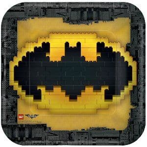 Batman Lego Party Plates 23cm