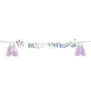 Be More Mermaid Party Banner