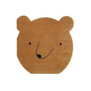 Bear Party Cocktail Beverage Napkins from Meri meri