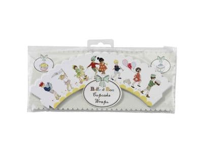 Belle and Boo Party Cupcake Wraps