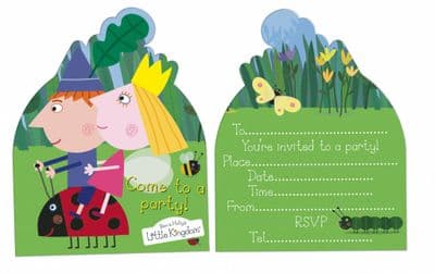 Ben and Holly invites
