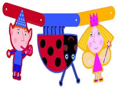 Ben and Holly Party Banner