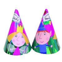 Ben and Holly Party Cone Hats