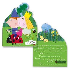 Ben and Holly Party Invitations