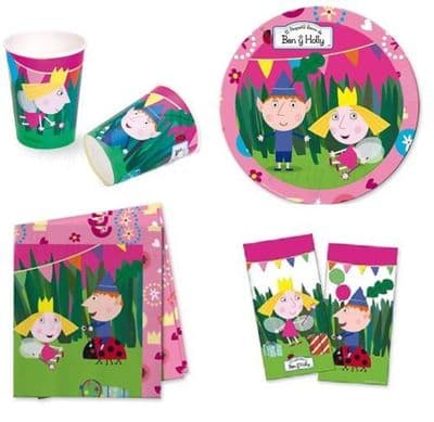 Ben and Holly Party Pack for 16 Guests