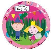 Ben and Holly Party Plates