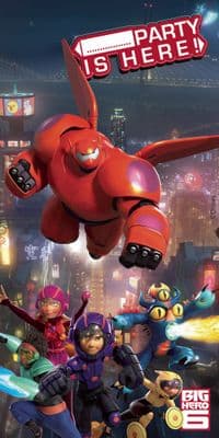 Big Hero 6 party door banner