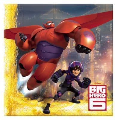 Big Hero 6 Party napkins