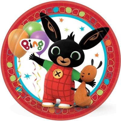 Bing Party Paper Plates