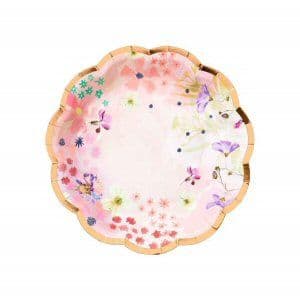 Blossom Girls Small Scalloped Edge Plates