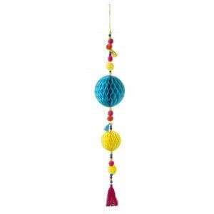 Boho Pom Pom Tassel Decoration