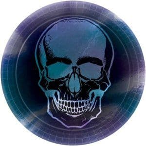 Boneshine Fever Halloween Paper Plates