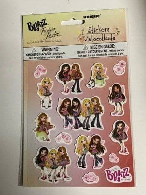 Bratz Glitter Sticker Sheet