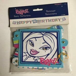 Bratz Party Perfection Happy Birthday Banner
