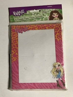 Bratz Party Printable Invitations