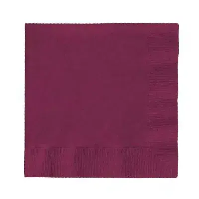 Burgundy Dinner napkins