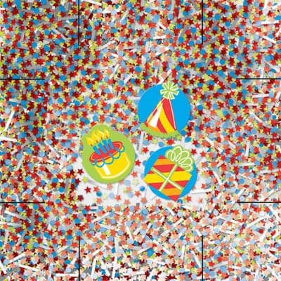 Cake and Dots Party Confetti