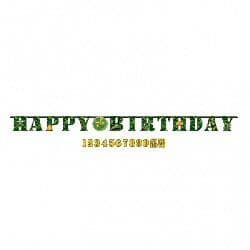 Camouflage Party Add An Age Banner