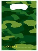 Camouflage Party Loot Bags