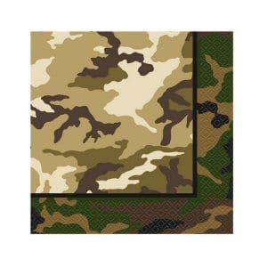 Camouflage Party Napkins