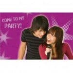 Camp Rock Party Invitations
