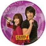 Camp Rock Party Plates