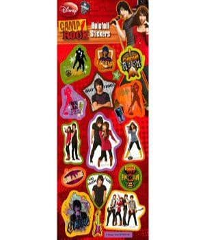 Camp Rock Party Sticker Sheet