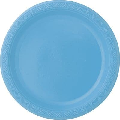 Caribbean Blue Plain Colour Plates