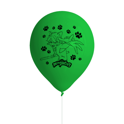 Cat Noir Party Latex Balloons