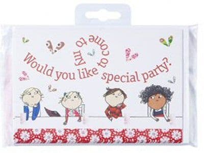 Charlie and lola party invites