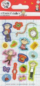 Charlie and Lola Party Stickers