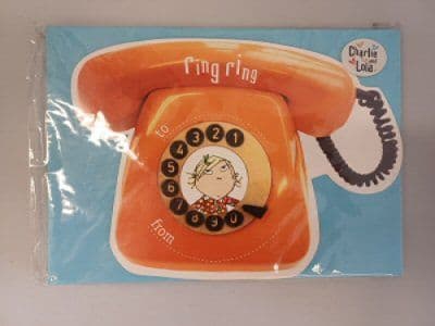 Charlie and Lola Party Telephone Invitations