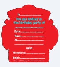 Chuggington party invites