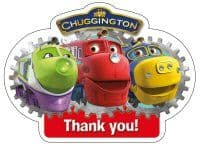 Chuggington party thank yous
