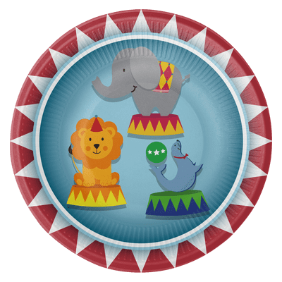 Circus Plates 18 cm