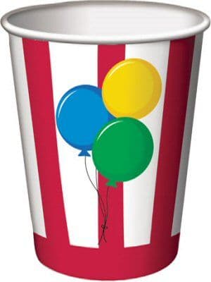 Circus Time Party Paper Cups