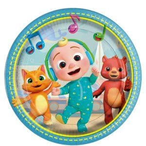 Cocomelon Paper Party Plates