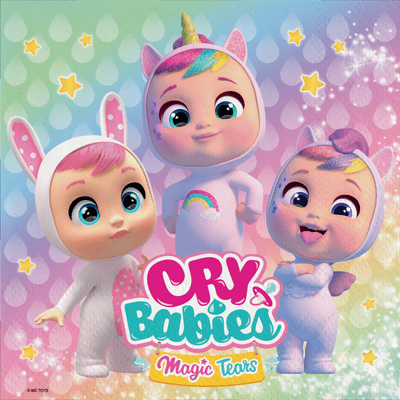 Cry Babies Party Napkins