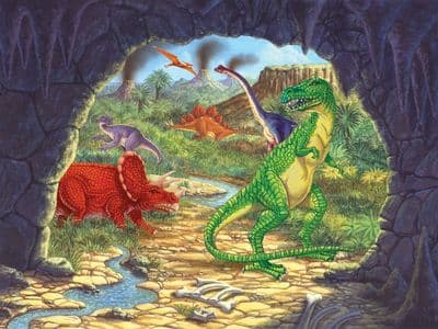 DIGGIN FOR DINOS MURAL