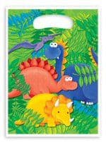 Dinosaur party loot bags