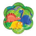 Dinosaur shaped party plates