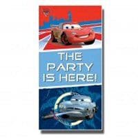 Disney Cars Party Is Here Door Banner
