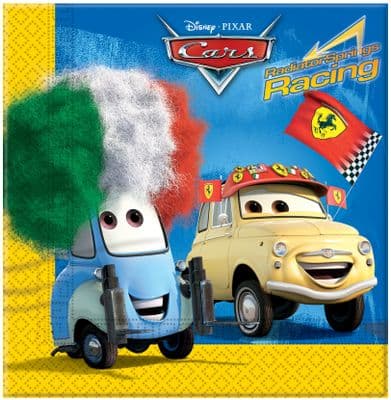 Disney Cars Party Supercharged Napkins