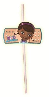 Doc McStuffins Party Drinking Straws