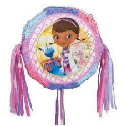 Doc McStuffins Party Pull String Pinata