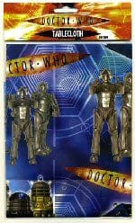 Doctor Who Blue Plastic Tablecover