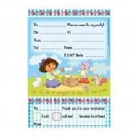 Dora The Explorer Party Invitations