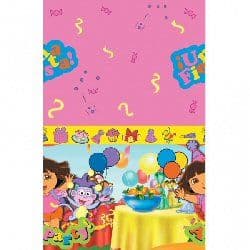 Dora The Explorer Plastic Party Tablecover